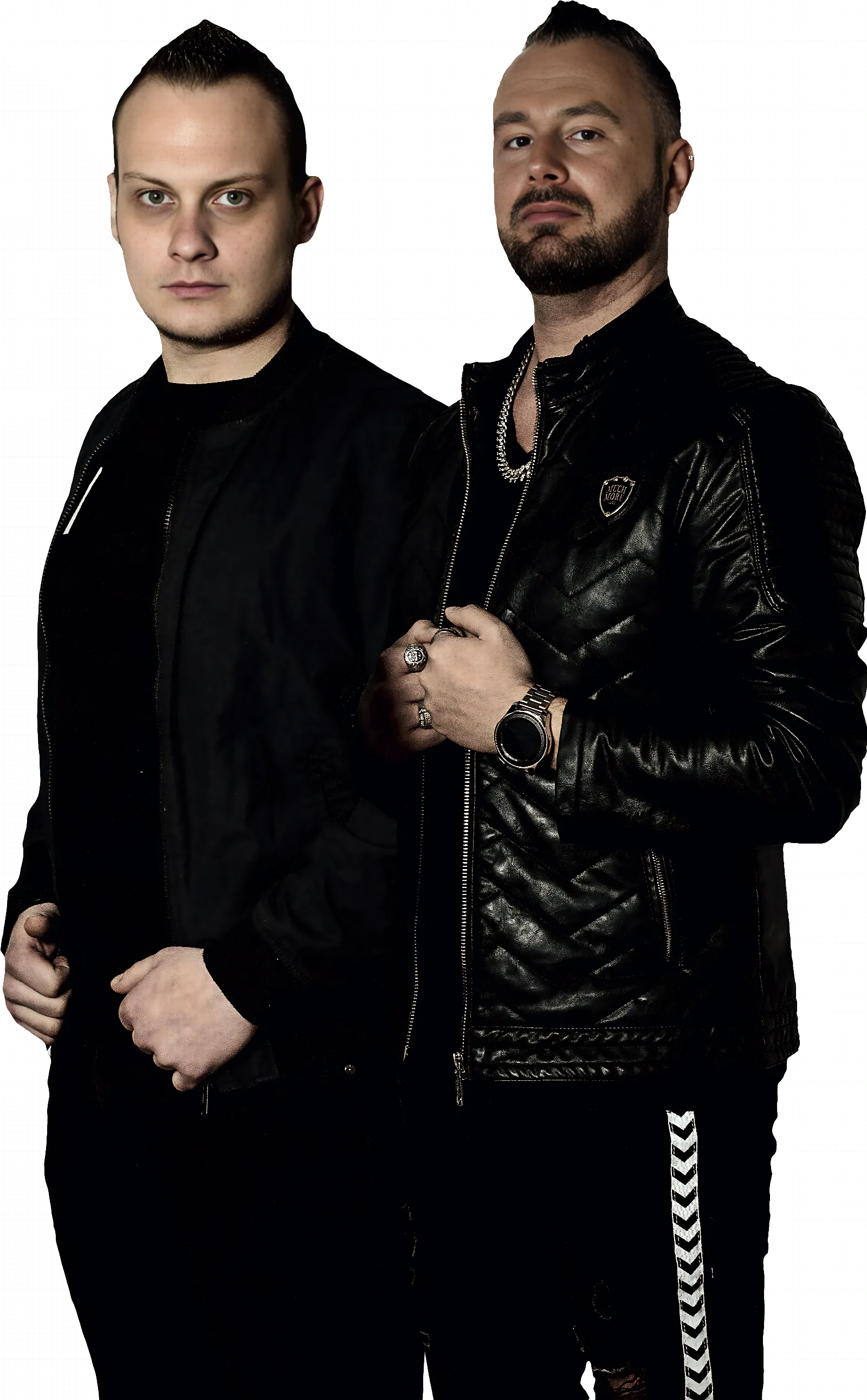 Cutout – Duo Standing (PNG, transparent)
